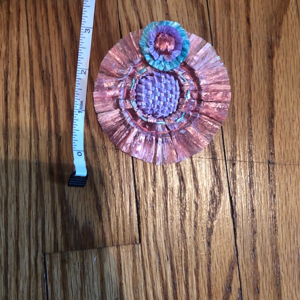 Anthropologie Straw Boho Earrings - Picture 4 of 4